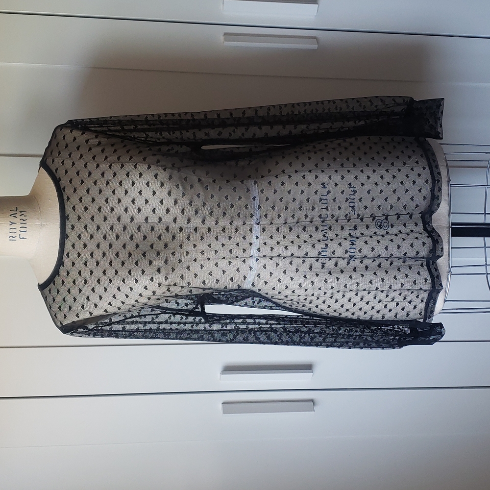 Heart Mesh Top